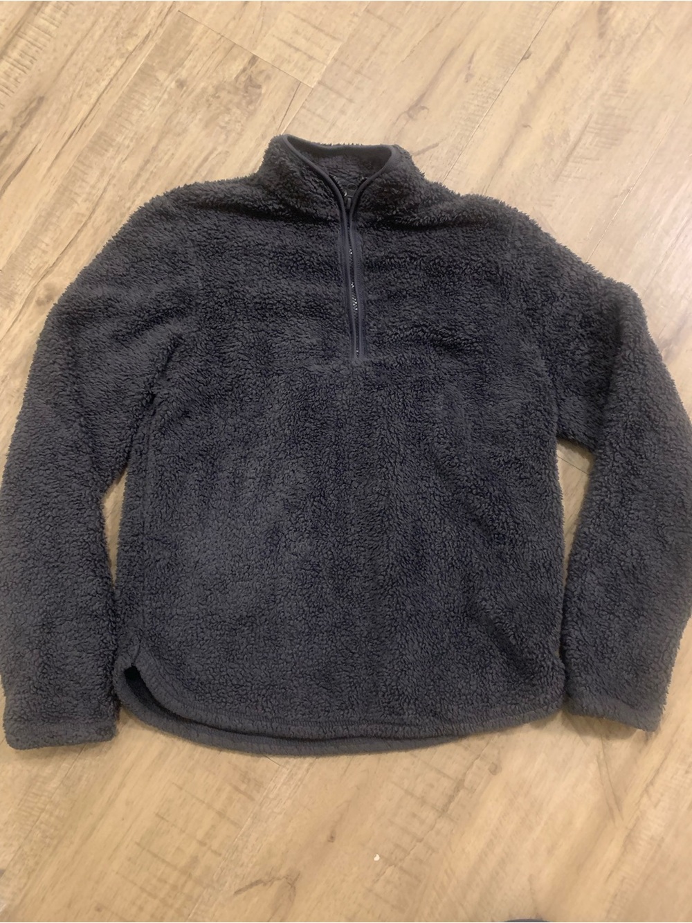 H&M Charcoal Fuzzy Sweater